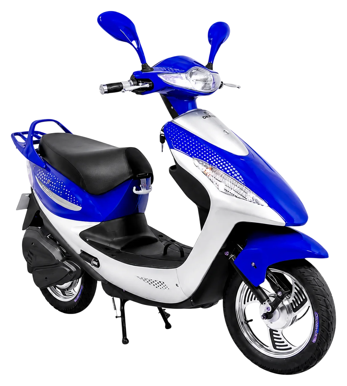 Oreva Adidev electric scooter in Royal Blue